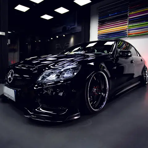 High Gloss Black Vinyl Wrap