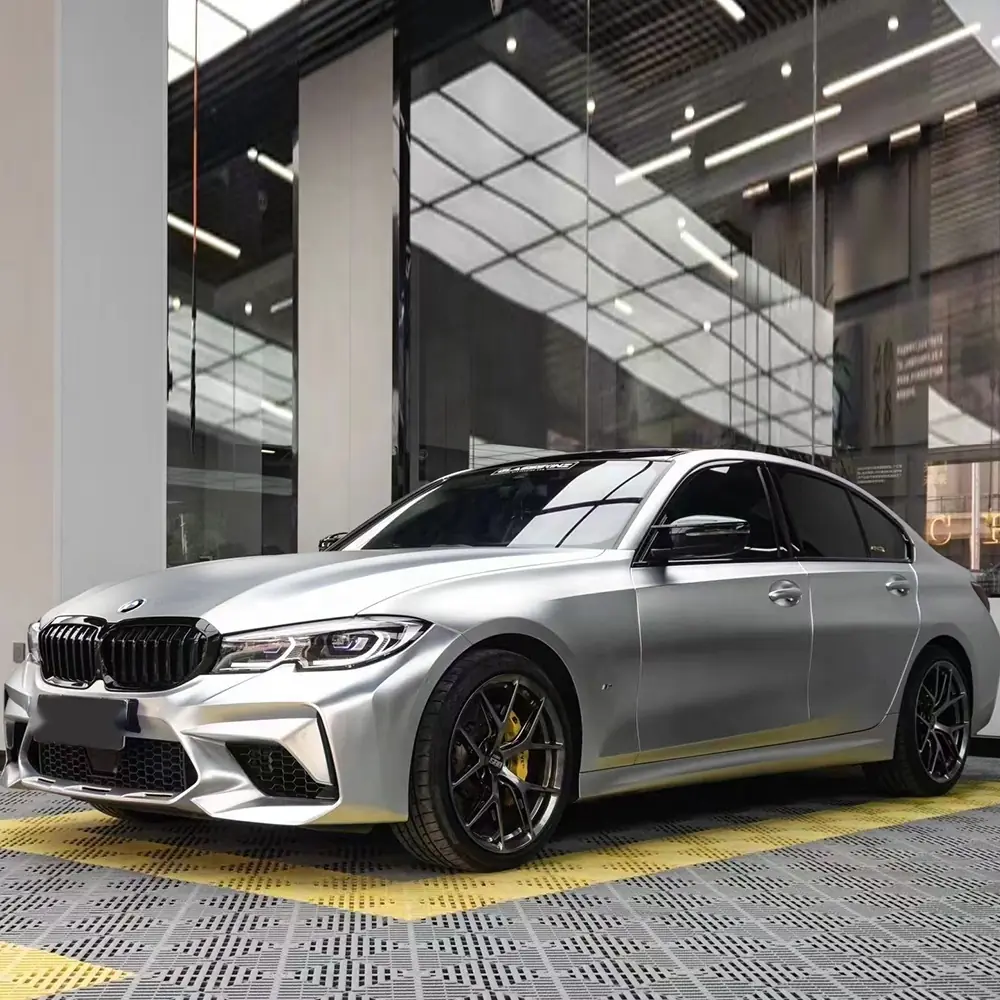 Ultra Matte Chrome Alexander Silver PET Liner Wrap