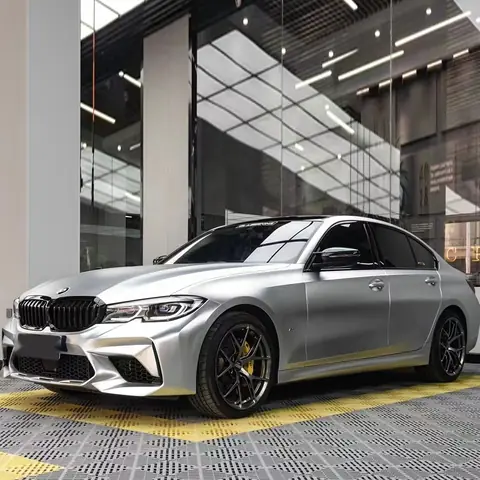 Ultra Matte Chrome Alexander Silver PET Liner Wrap