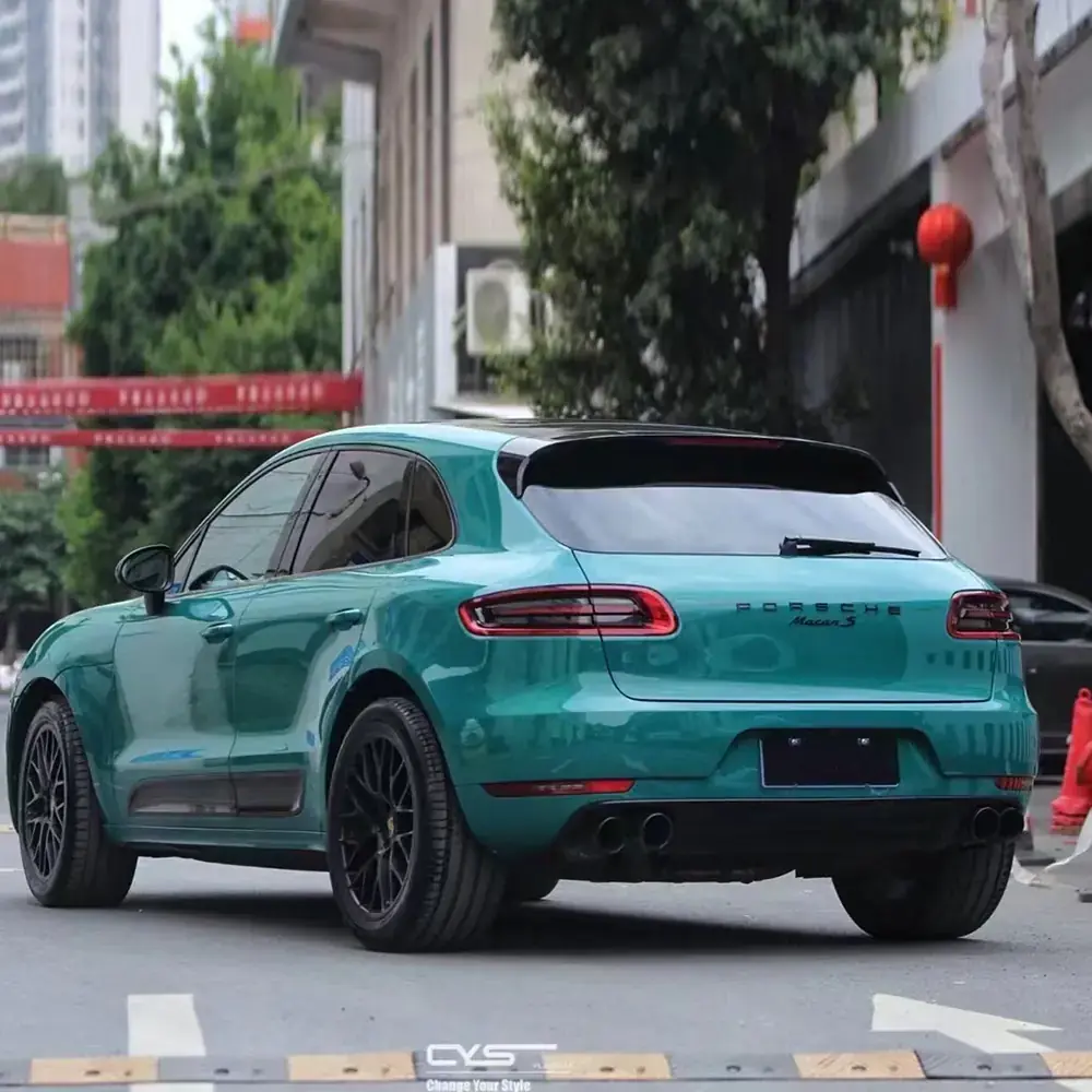 Storm Green Super Gloss Crystal Vinyl Wrap