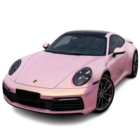 Super Gloss Glazed Gold Pink PET Liner Wrap