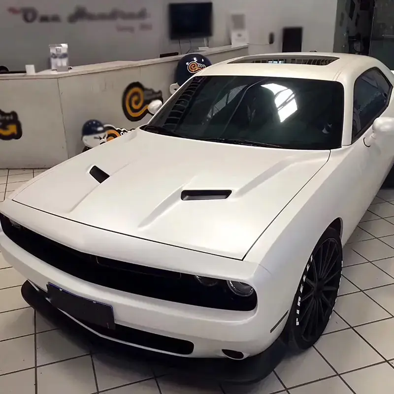 White Matte Ceramic Vinyl Wrap