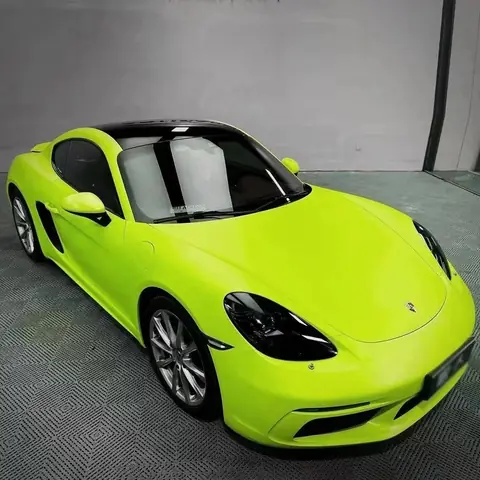 Fluorescein Yellow Ultimate Flat Vinyl Wrap