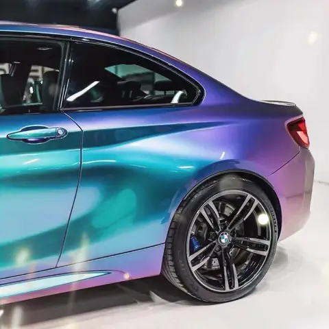 Super Gloss Magic Spectral Blue PET Liner Wrap