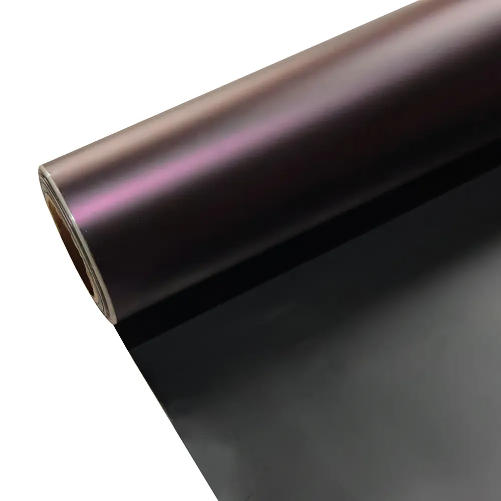 Black Purple Ultra Matte Metallic Color-Shift Vinyl Wrap