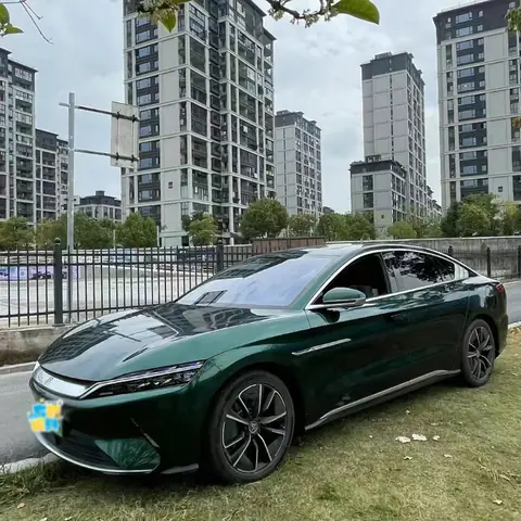 QianShan Green Super Gloss Metallic PET Liner Wrap