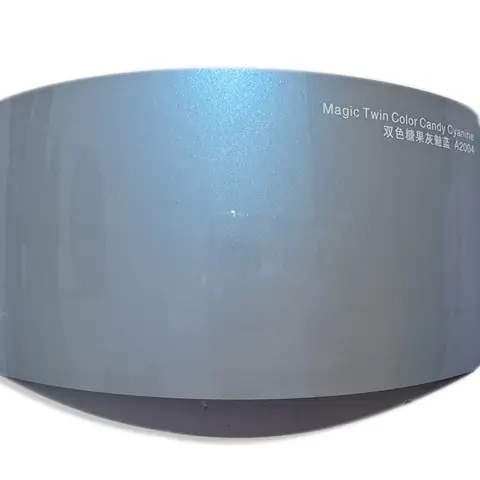 Cyanine Blue Twin-Color Candy Gloss Metallic Vinyl Wrap