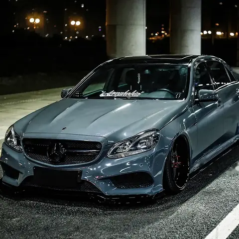 High Gloss Bright Cement Grey Vinyl Wrap