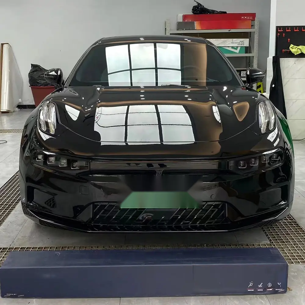Metallic Gloss Black Rose Color PPF