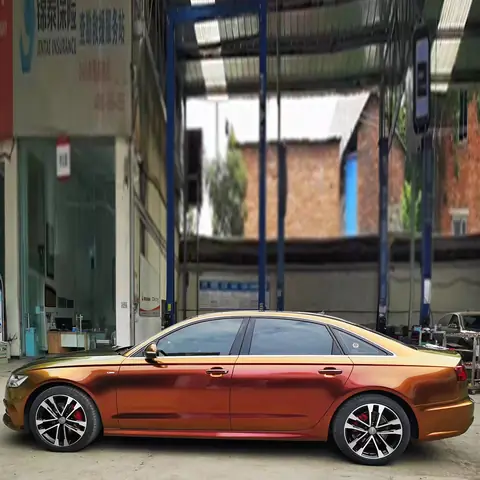 Sunrise Morning Glow Super Gloss Chameleon Vinyl Wrap