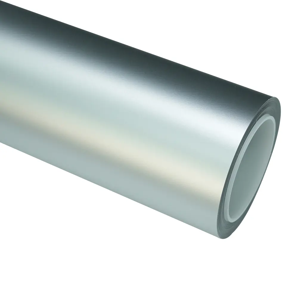 Alexander Silver Matte Chrome Vinyl Wrap