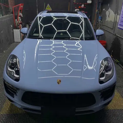 Mist Blue Super Gloss Crystal Vinyl Wrap