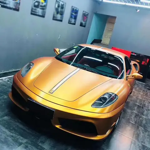 Copper Satin Metallic Vinyl Wrap