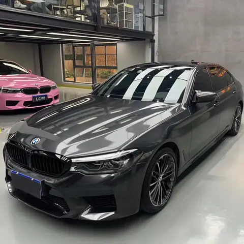 Graphite Black Gloss Heavy Metal Vinyl Wrap