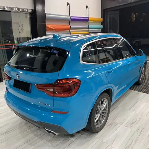 Miami Blue super gloss crystal: a high-saturation blue with deep gloss — view 4