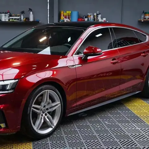 Super Gloss Metallic Cherry Red PET Liner Wrap