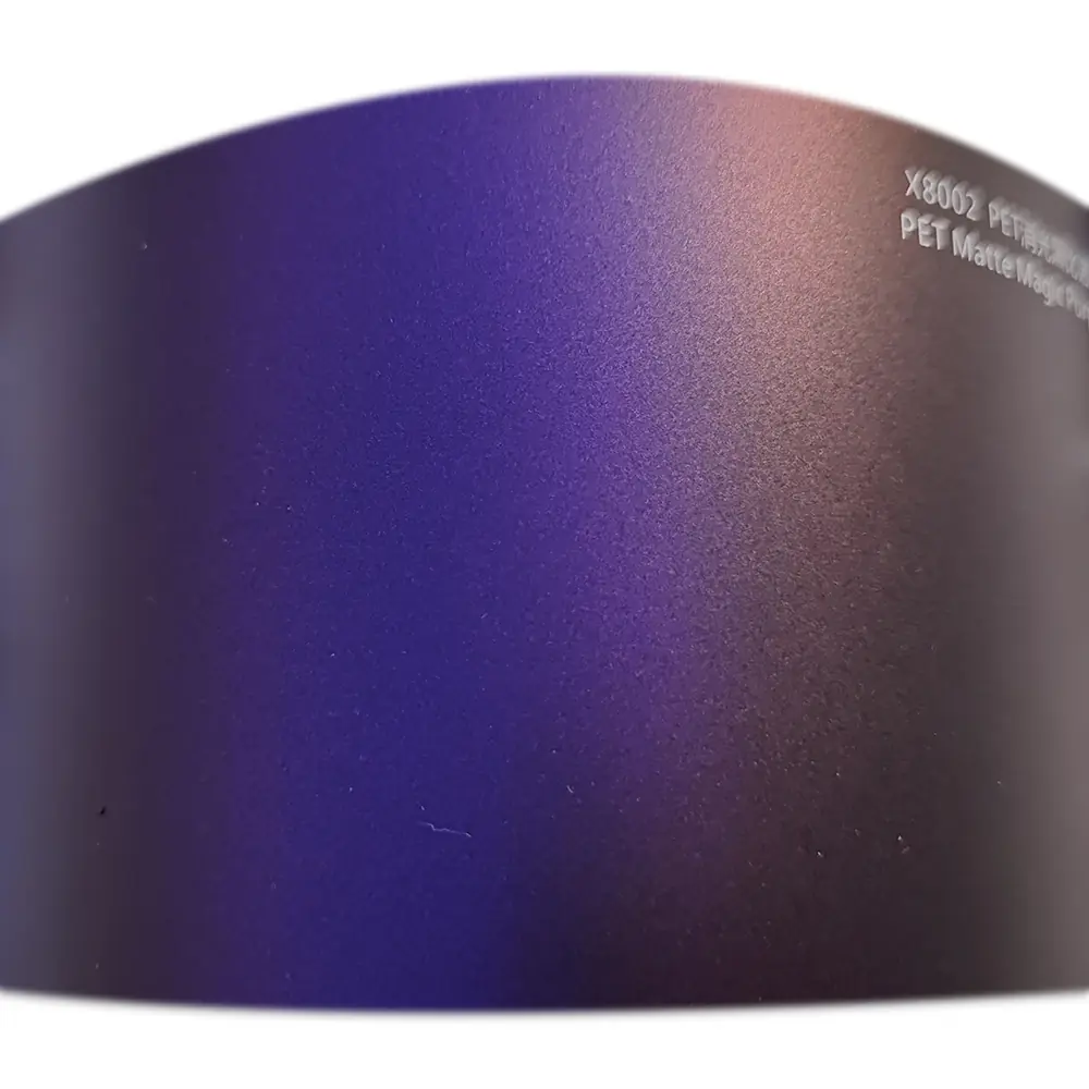 Matte Magic Purple PET Liner Wrap