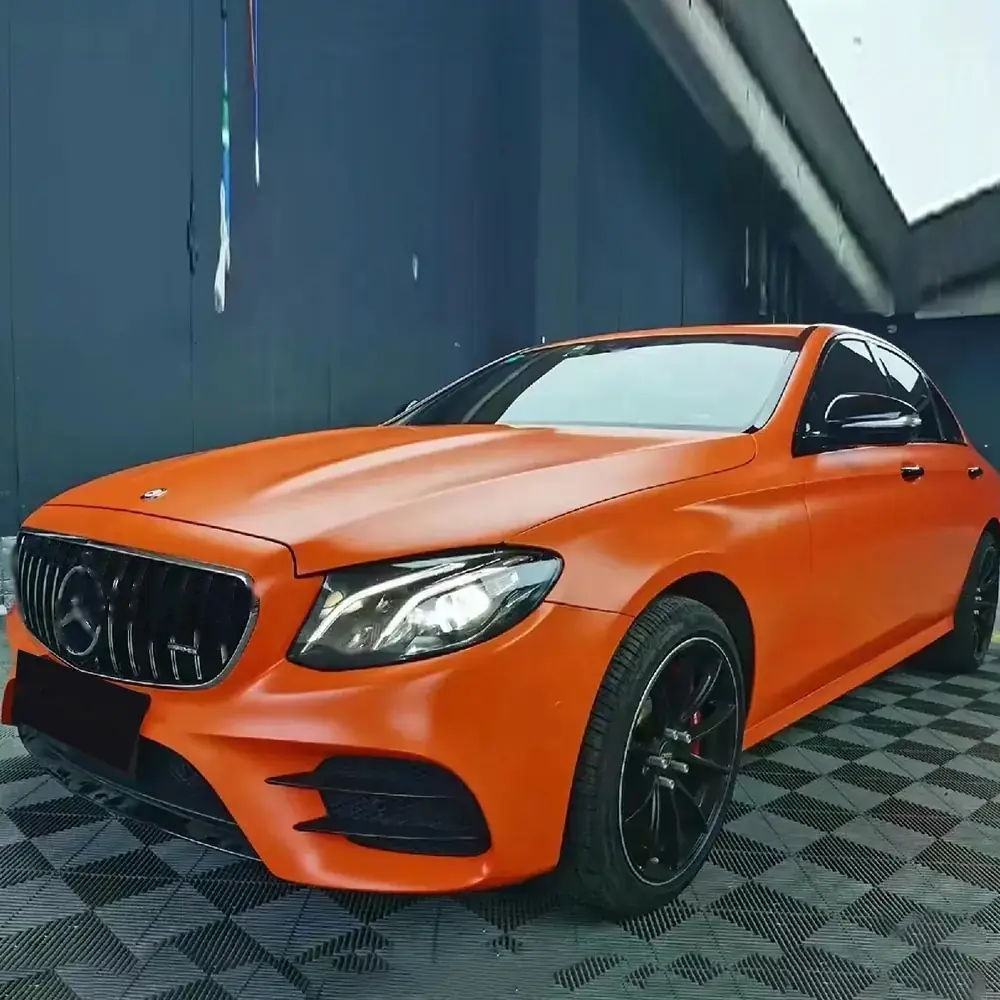 Orange Matte Ceramic Vinyl Wrap