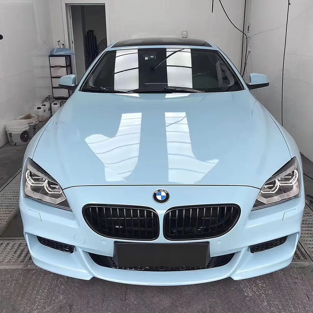 Gloss Crystal Glacier Blue Color PPF
