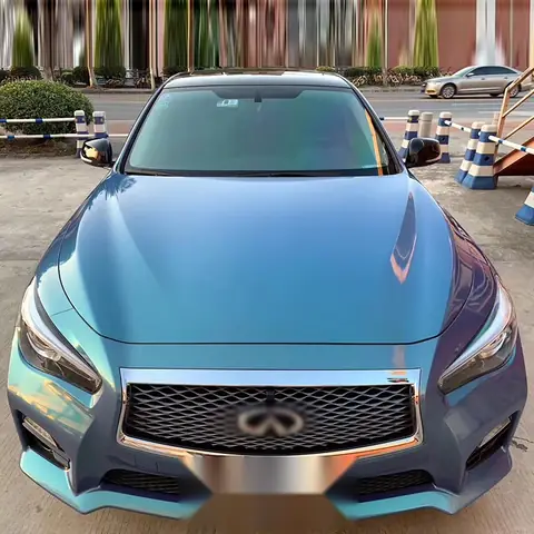 Peacock Green Gloss Magic Iridescent Vinyl Wrap