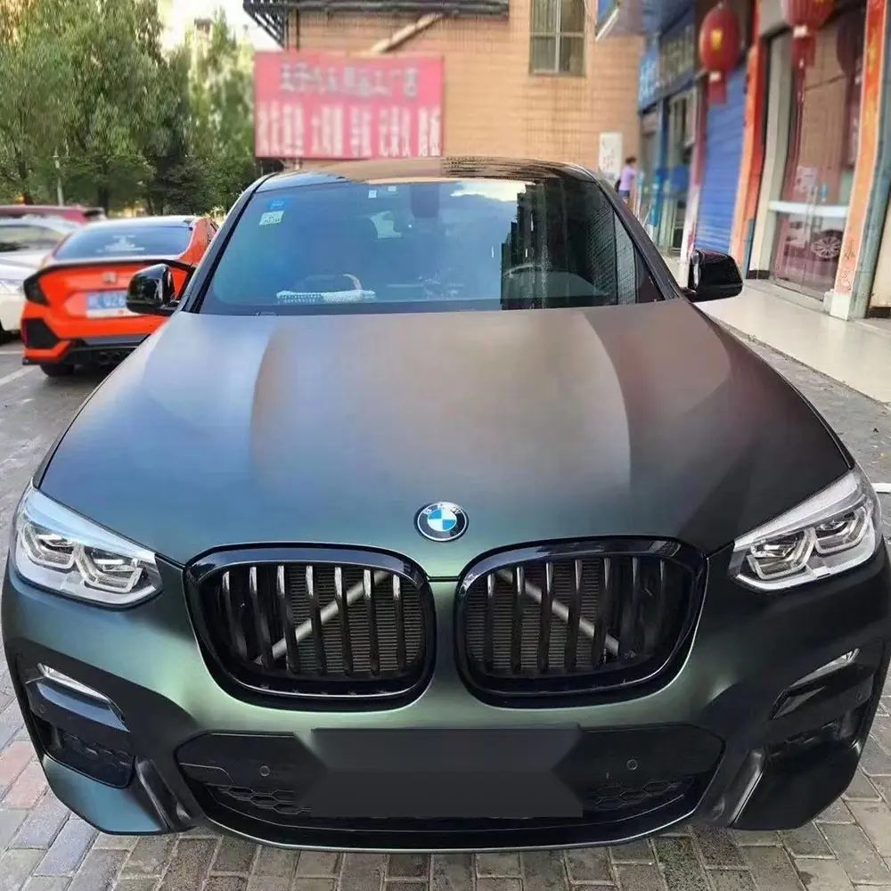 Stone Green Ultra Matte Metallic Vinyl Wrap