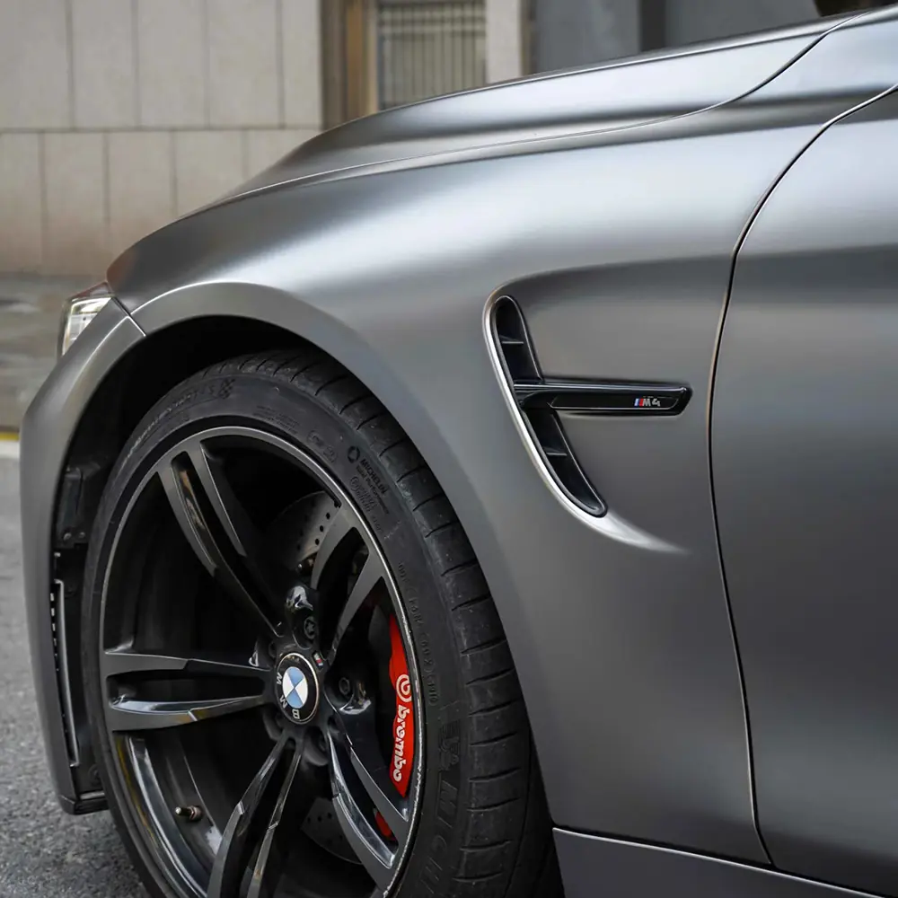 Liquid Metal Space Silver Vinyl Wrap