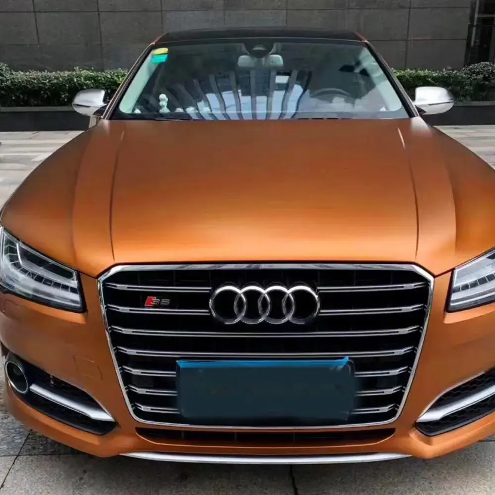 Copper Matte Heavy Metallic Vinyl Wrap
