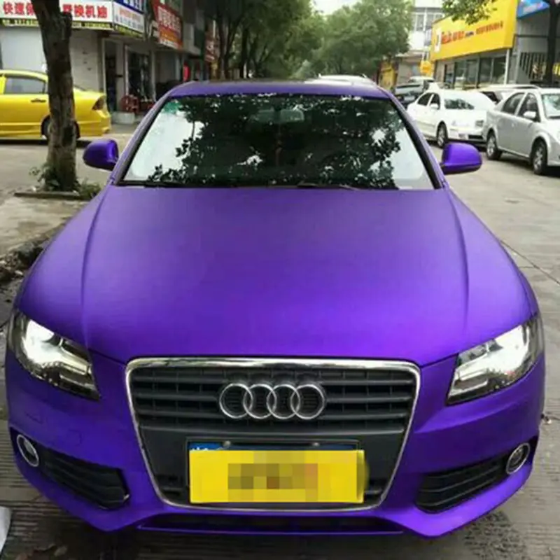 Matte Purple Vinyl Wrap