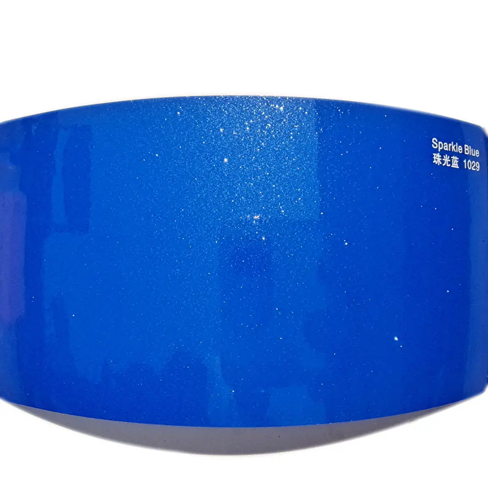 Blue Sparkle Vinyl Wrap