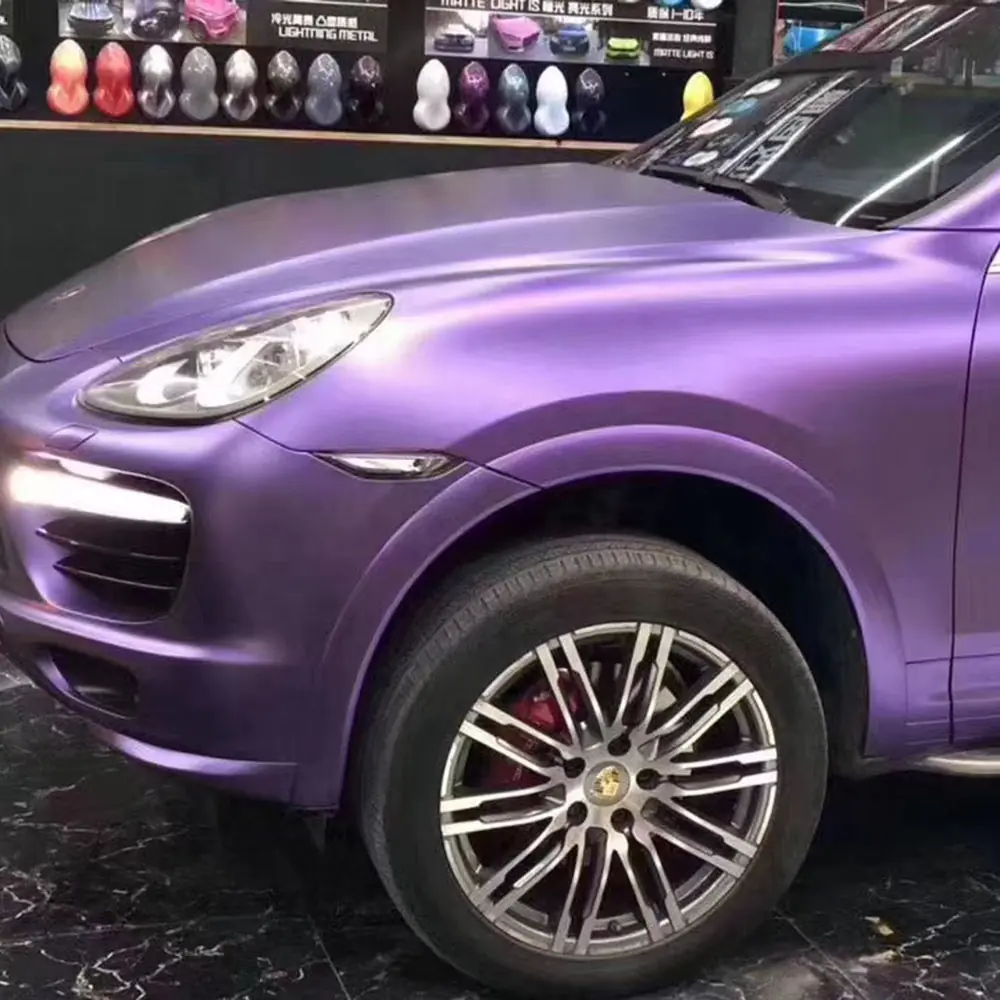 Purple Matte Heavy Metal Vinyl Wrap